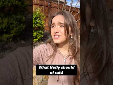 You have to believe me (Holly Wheeler)