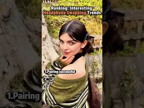 Ranking: Interesting Headphone Swapping Trends💞🎧#shorts  #tiktokviral #fyp #funny #ranking